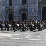 Fanfara Tridentina - Carosello Piazza Duomo Milano