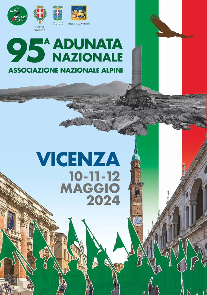 95° Adunata Nazionale degli Alpini – Vicenza 11-12 Maggio 2024