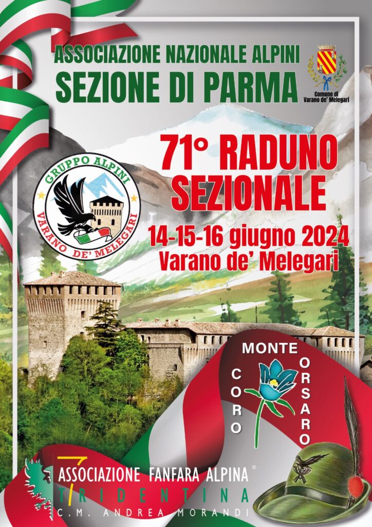 Varano de' Melegari – Adunata sezionale di Parma 15-16 Giugno 2024